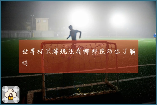 世界杯买球玩法有哪些技巧你了解吗