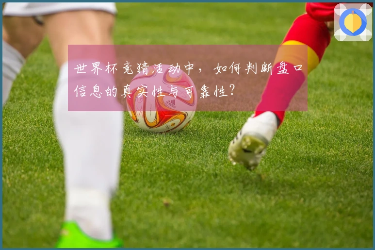 世界杯竞猜活动中，如何判断盘口信息的真实性与可靠性？